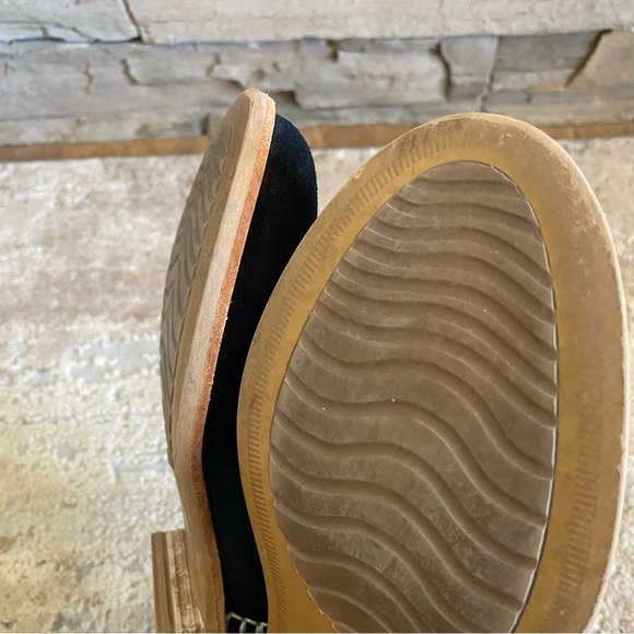 Clarks Edenvale Bella Black Suede Leather Ankle Boots Booties Pull On: 6 - Picture 8 of 10